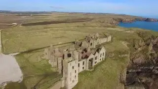 Slain's Castle, Cruden Bay, 4K Ultra HD