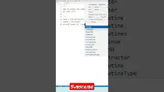 How to count the number of elements in the list in python #LearnCS #Coding #Python