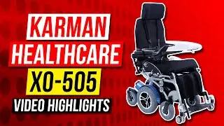 Karman Healthcare XO-505 Standing Power Wheelchair [2024]
