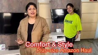 Comfort + Style plus size Amazon haul Clothes & Shoes #garimaspride #collab #ad