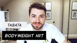 BODYWEIGHT HIIT | FOLLOW ALONG TABATA | THE MORRIS METHOD