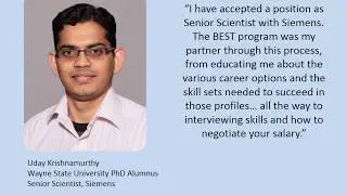 BESTimonials from the Strengthening the Biomedical Research Workforce Program