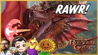 Baldur's Gate 3 with MFpallytime, CaptainShack, and Holly - Our First Dragon Encounter