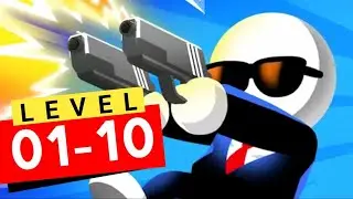 Johnny Trigger android Gameplay: Level 1-10 Walkthrough