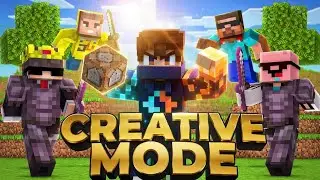 I Used Creative Mode Secretly on Server and Ruined Everything 😈