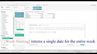 Tableau Tutorial - Compare selected time periods with the entire time period (FIXED, COUNTD)
