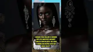 A woman from England is endowed with the smoothest and most flawless skin on earth  S
