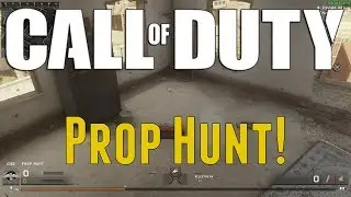 Call of Duty - Prop Hunt Funny Moments! (Trash Bag Spot and More Mannequins!)