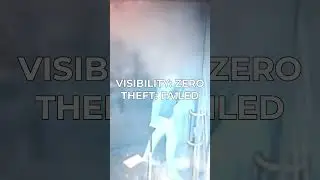 VISIBILITY: ZERO, THEFT: FAILED