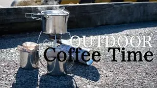 【アウトドア】珈琲を淹れる 気軽に楽しめるCoffee Time！snowpeak ケトル No1を使ってみる！