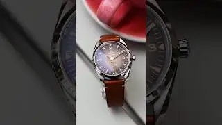 Omega Railmaster z brązowym, gradientowym cyferblatem