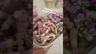 preparing for my small business 🌸