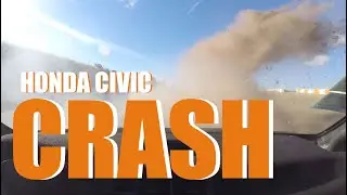 CRASH HONDA CIVIC ESTORIL