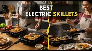 TOP 5 Best Electric Skillets 2026 | This Skillet Can Fry, Bake, and Even Saut&eacute;