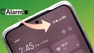 How To Remove Alarm icon from Notification Bar Android | Alarm Notification Kaise Band Karen