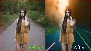 Changing a Background for Dramatic Color Effect in Photoshop