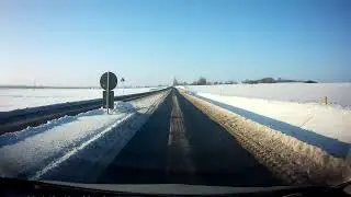 Droga Barzowice-Zakrzewo - Zima 2026 #gminadarłowo #zachodniopomorskie