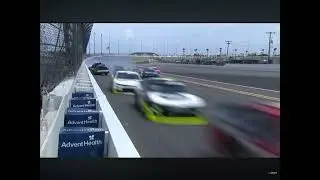 Replay of Colin Garrett and Colby Howard crash - 2021 NASCAR Xfinity Series Daytona 2