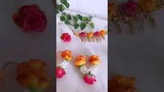 These colors 😍.Book your floral jewelry before slots are booked out!