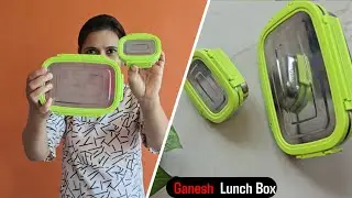 GANESH Stainless Steel Lunch Box Review & Demo|  GANESH Tiffin Box Review - Is It REALLY Leak-Proof?
