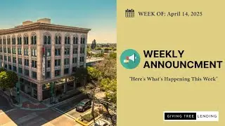 This Week at Giving Tree | 04.14.2025 Week