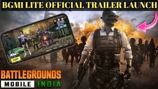 BGMI LITE OFFICIAL TRAILER LAUNCH 😍😱&bull; DARK REALITY FOR PUBG MOBILE LITE ||