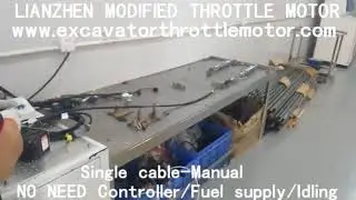 excavatr spare parts \universal throttle motor