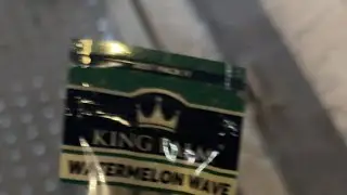 ASMR: smoking out of a king palm