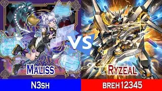 Maliss Vs Ryzeal || N3sh Vs breh12345 || High Rated - Dueling Book