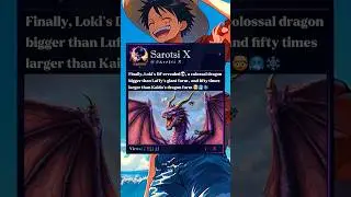 Loki&rsquo;s Devil Fruit🥶 chapter 1174 #loki #dragon #luffy #kaido #oda #onepiece