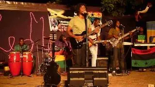 EarthKry Band performing one of their original 