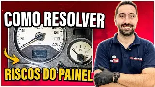 COMO TIRAR RISCOS DO PAINEL DO CARRO | Correção Definitiva pra esse Problema