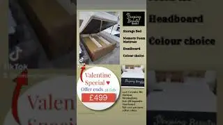 OTTOMAN STORAGE BED OFFER
