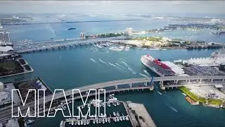 Downtown Miami: Flagler St - Bayside by Drone 2023 4K