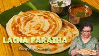 Lacha Paratha recipe | How to make Lacha Paratha | Flaky Lacha Paratha | Layered Paratha