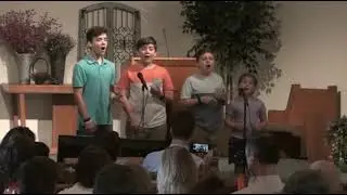 2018_05_19 How Great Thou Art (Maughon Children&rsquo;s Quartet)