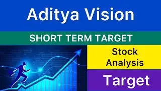 ADITYA VISION LTD SHARE TARGET ANALYSIS 🟤 ADITYA VISION NEWS | AVL TARGET STOCKS AVL 25-05-2025