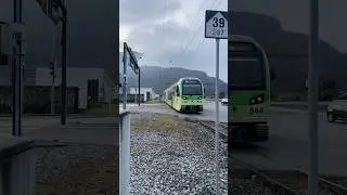 Stadler GTW AOMC Tpc &agrave; Corbier (Collombey)