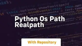 python os path realpath