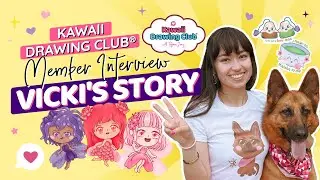 Meet Vicki - Kawaii Drawing Club&reg; Member Success Story