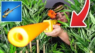 J'AI REÇU CHEZ MOI UN SNIPER DE FORTNITE ! (Il est trop puissant..)