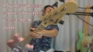 У меня есть БАС! &mdash; Обзор, распаковка и тест Fender Squier Bronco Bass MN SHP &mdash; SLAP The bAss