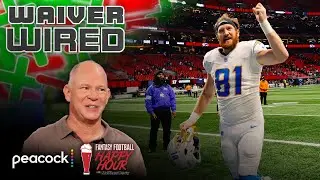 Target Will Dissly, Noah Gray on Week 14 TE waivers | Fantasy Football Happy Hour | NFL on NBC