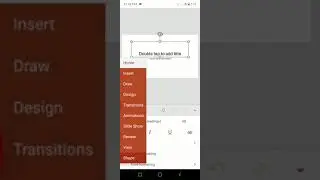 How to get morph transition in PowerPoint mobile