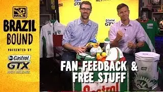 Fan feedback on Michael Bradley, Russia's chances, the Ayew Brothers and FREE STUFF | Brazil Bound