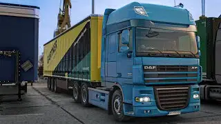 Viagem Ultra Realista DAF XF Euro truck simulator 2 ultra realistic relaxing gameplay!