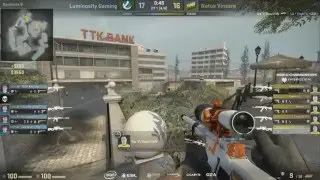 NAVI Guardian overpass TRIPLE BOOST VS Luminosity Gaming (IEM KATOWICE 2016)