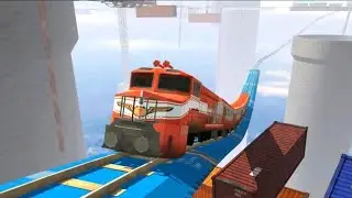 Impossible Crazy train driving simulator - 3D Train gameplay