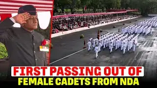 Historic day for 148th Course with the first passing out of female cadets from NDA | Pune