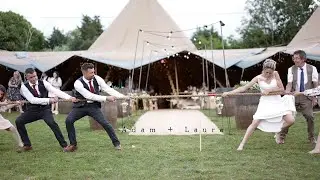 Fun wedding day video in Shropshire